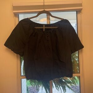 Black bubble Women's Top